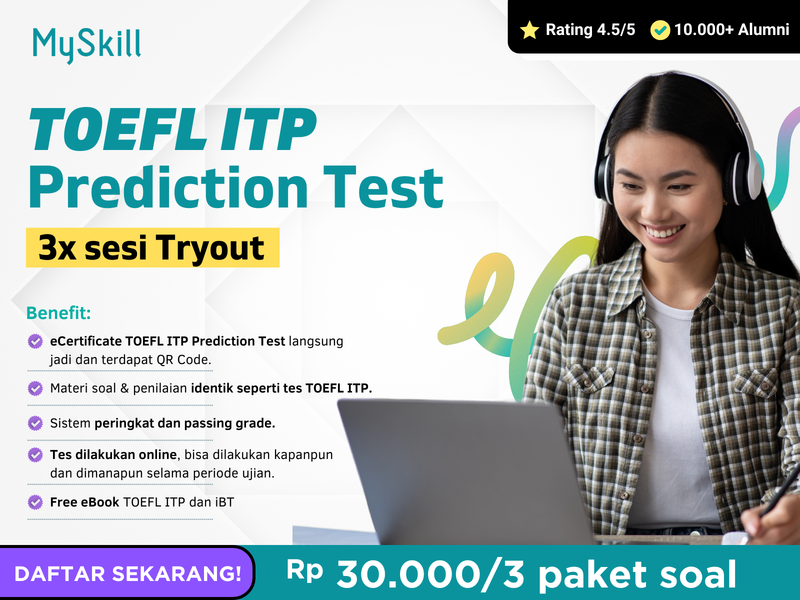 TOEFL ITP PREDICTION TEST