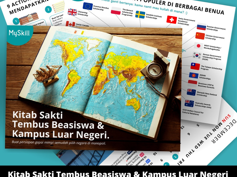 KITAB SAKTI TEMBUS BEASISWA & KAMPUS LUAR NEGERI