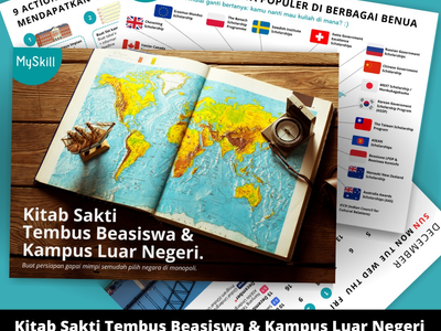 KITAB SAKTI TEMBUS BEASISWA & KAMPUS LUAR NEGERI