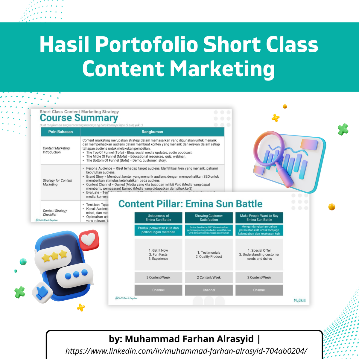 Dapatkan Portofolio Gratis