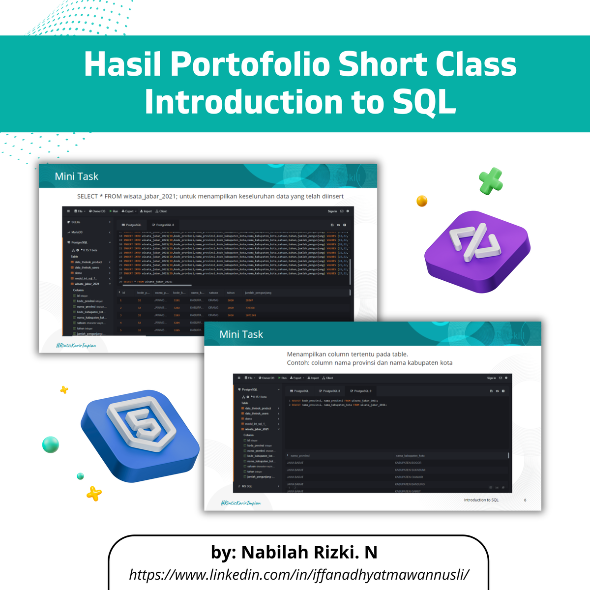 Dapatkan Portofolio Gratis