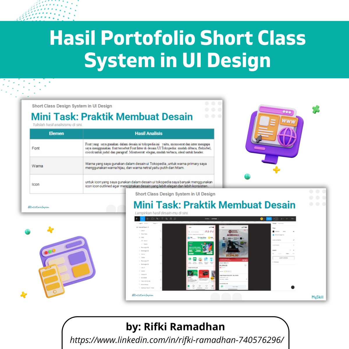 Dapatkan Portofolio Gratis