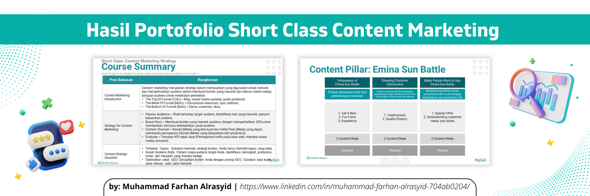 Dapatkan Portofolio Gratis