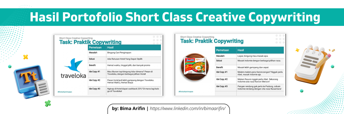 Dapatkan Portofolio Gratis