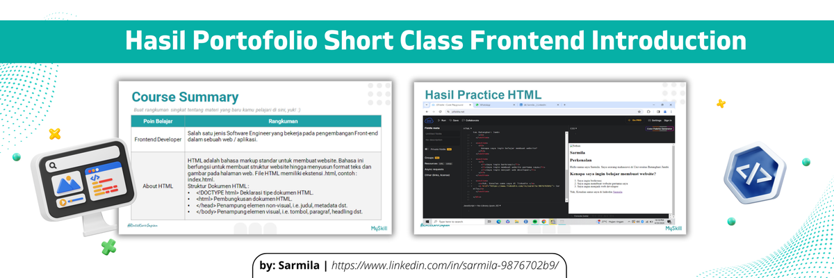 Dapatkan Portofolio Gratis