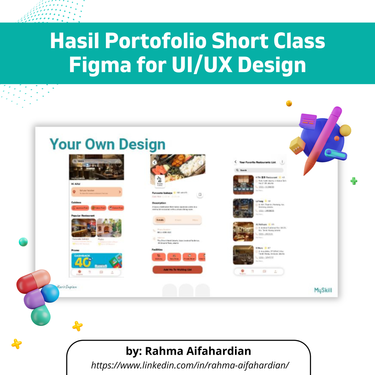 Dapatkan Portofolio Gratis