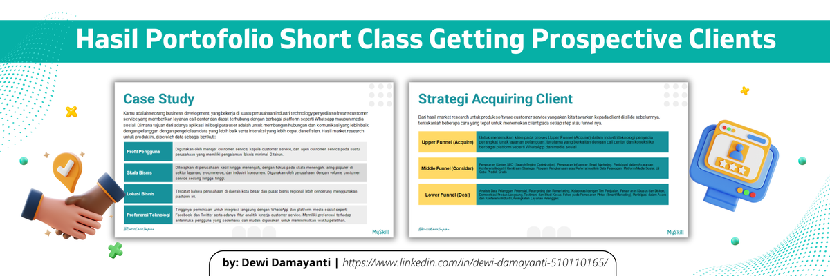 Dapatkan Portofolio Gratis