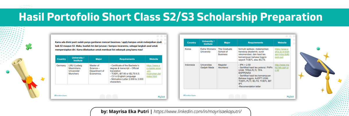 Dapatkan Portofolio Gratis