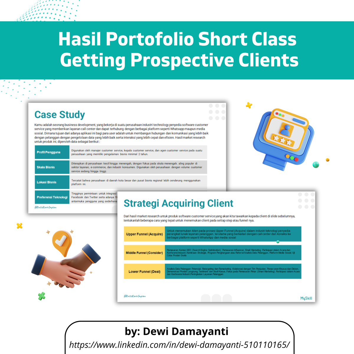 Dapatkan Portofolio Gratis