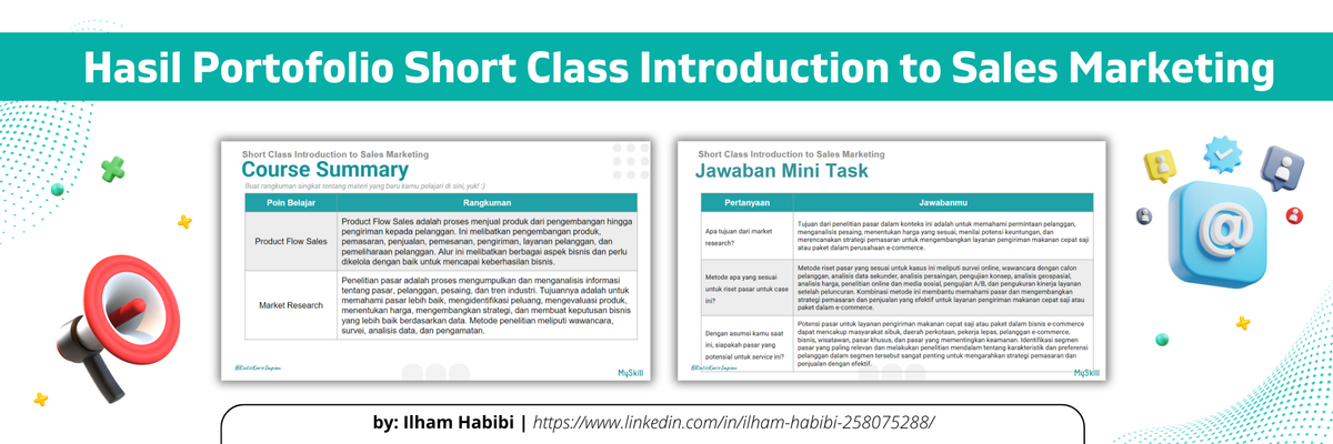 Dapatkan Portofolio Gratis