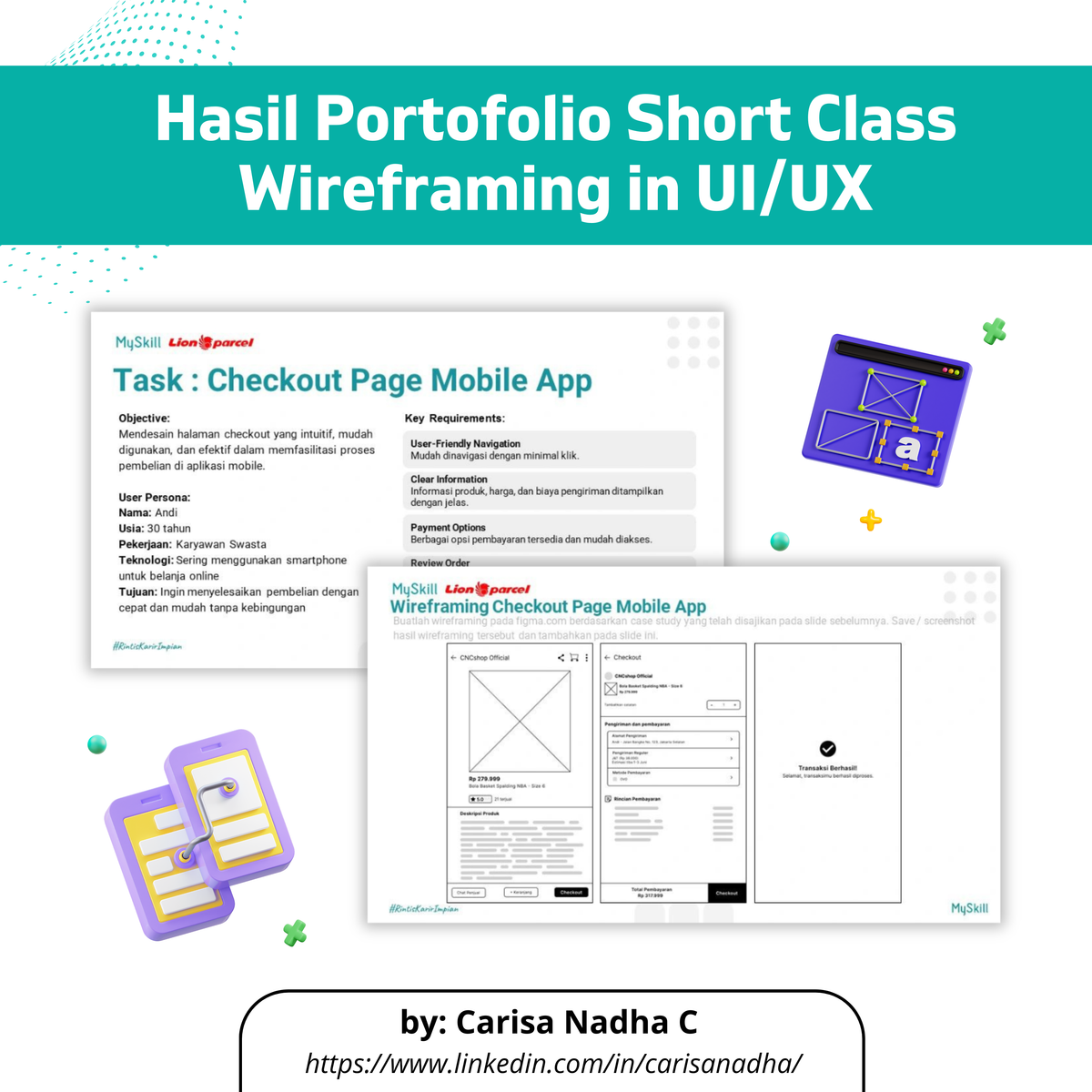 Dapatkan Portofolio Gratis