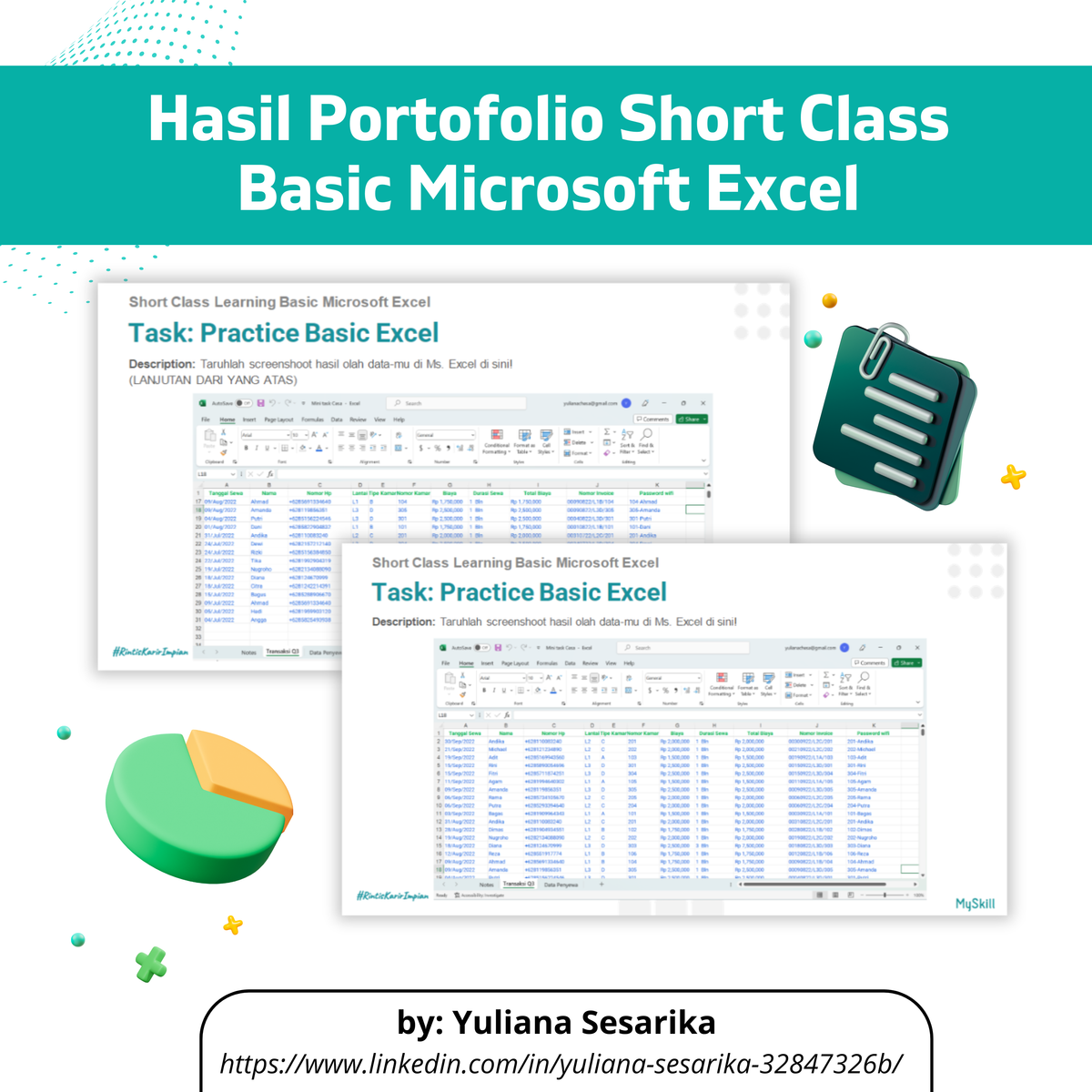 Dapatkan Portofolio Gratis