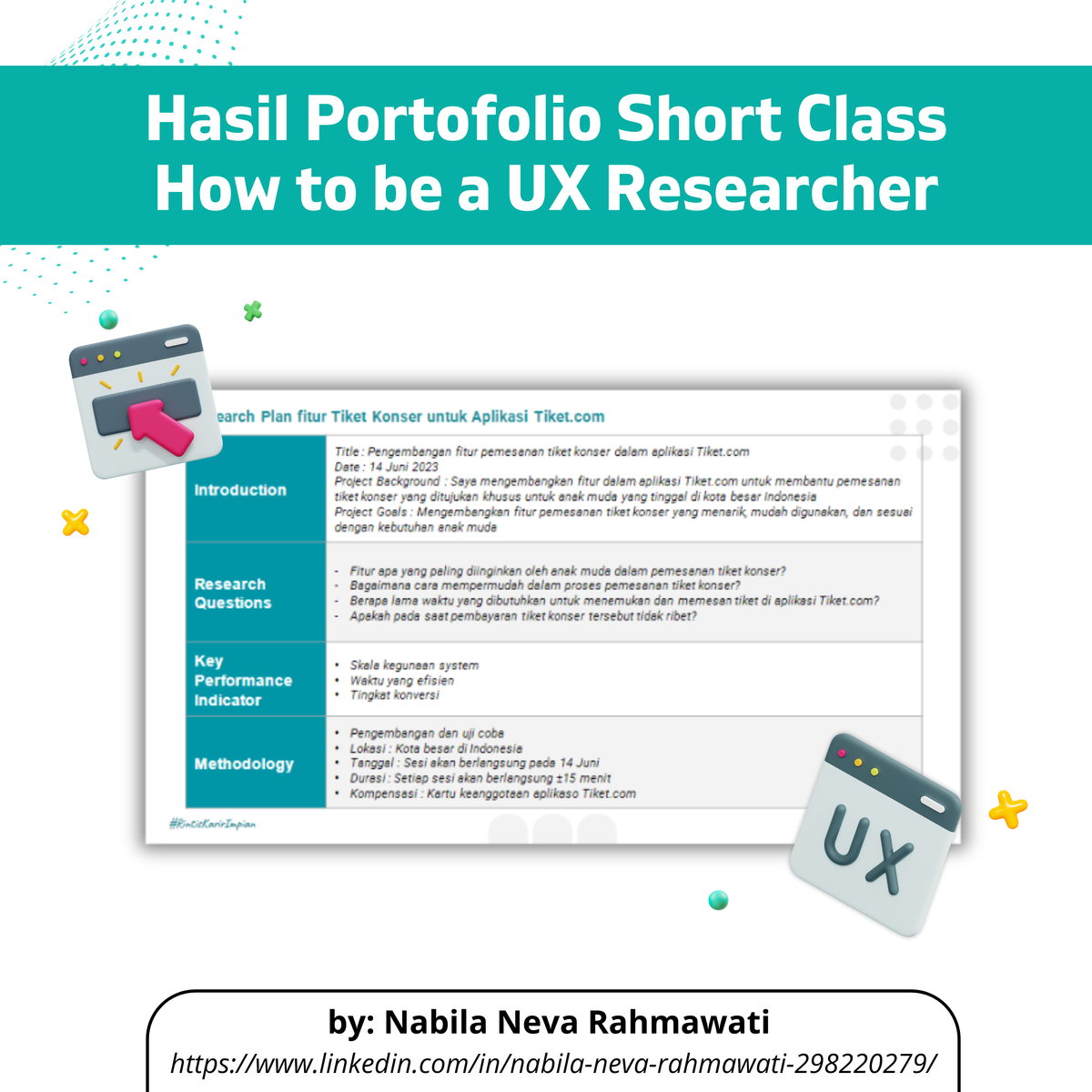 Dapatkan Portofolio Gratis