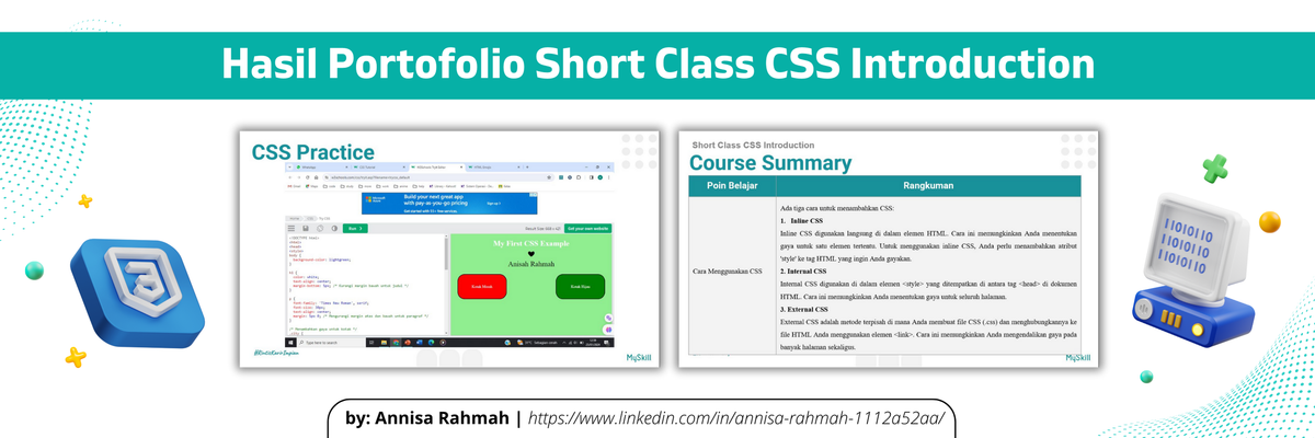 Dapatkan Portofolio Gratis