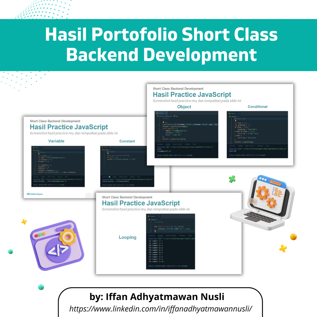 Dapatkan Portofolio Gratis