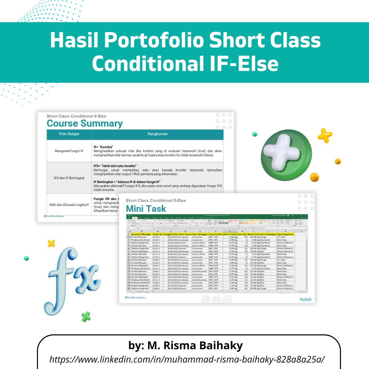 Dapatkan Portofolio Gratis