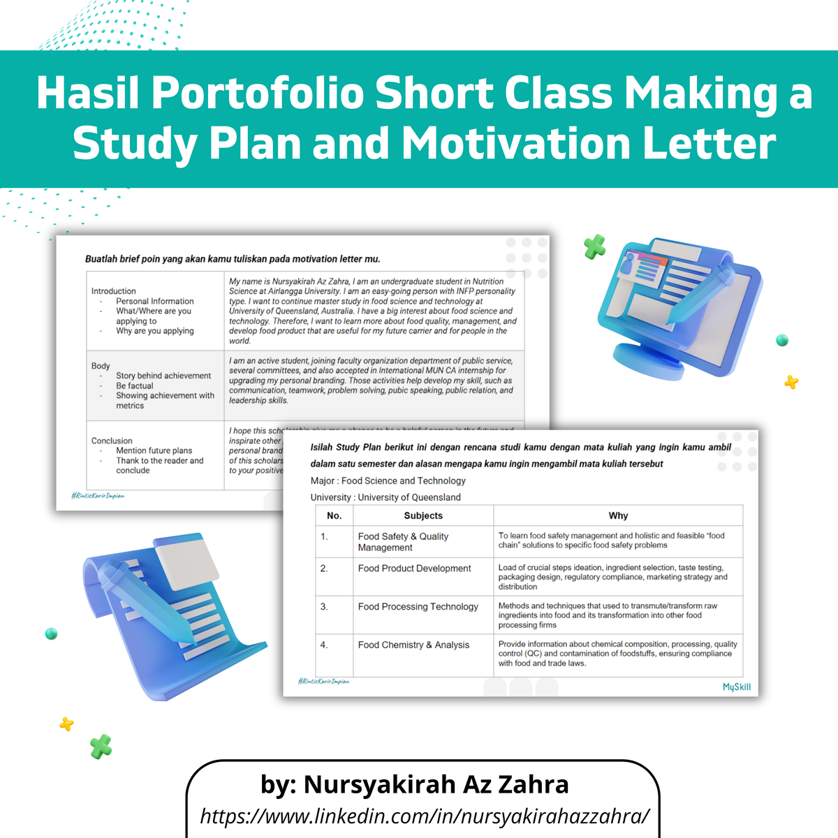 Dapatkan Portofolio Gratis