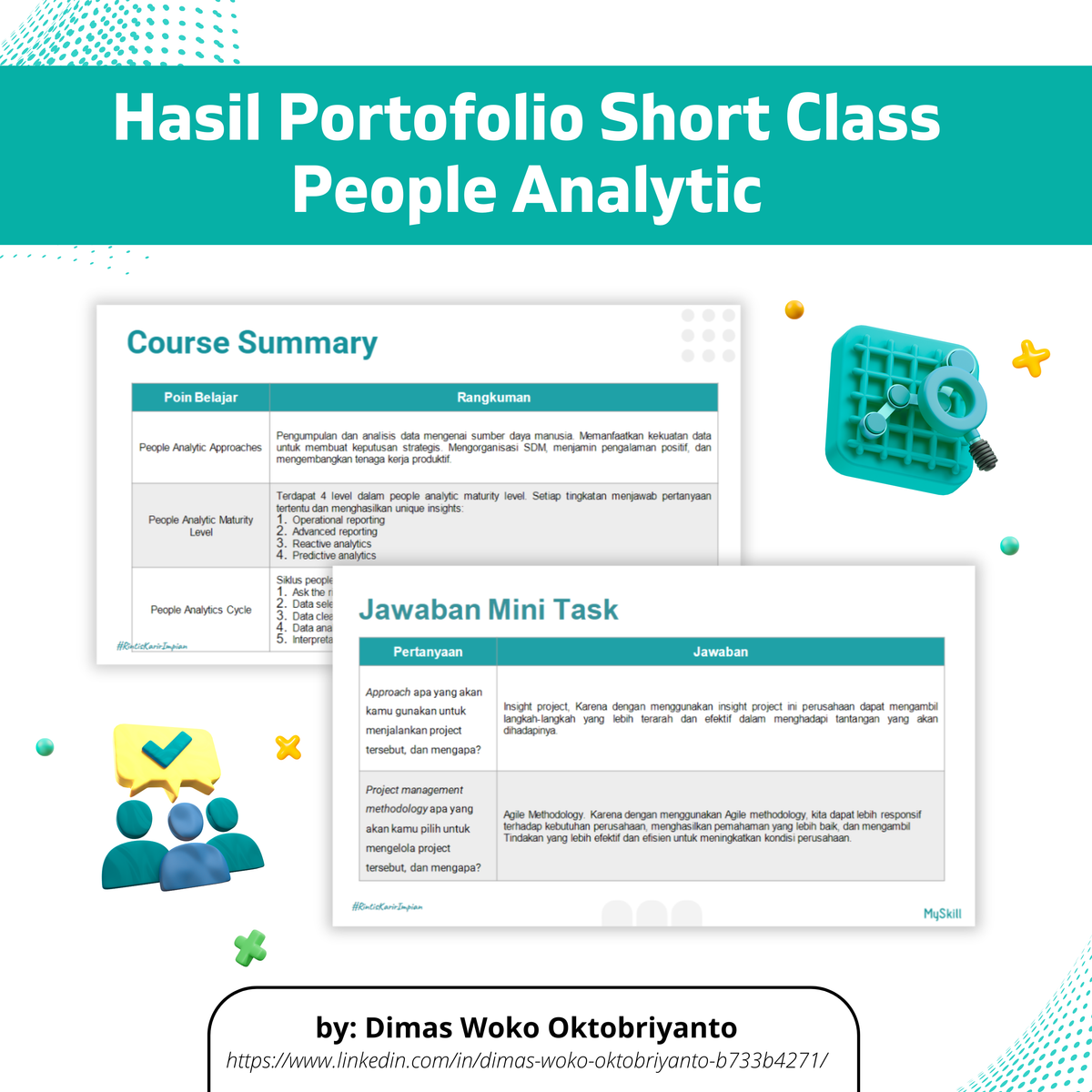 Dapatkan Portofolio Gratis