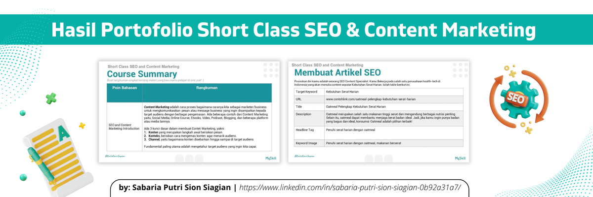 Dapatkan Portofolio Gratis