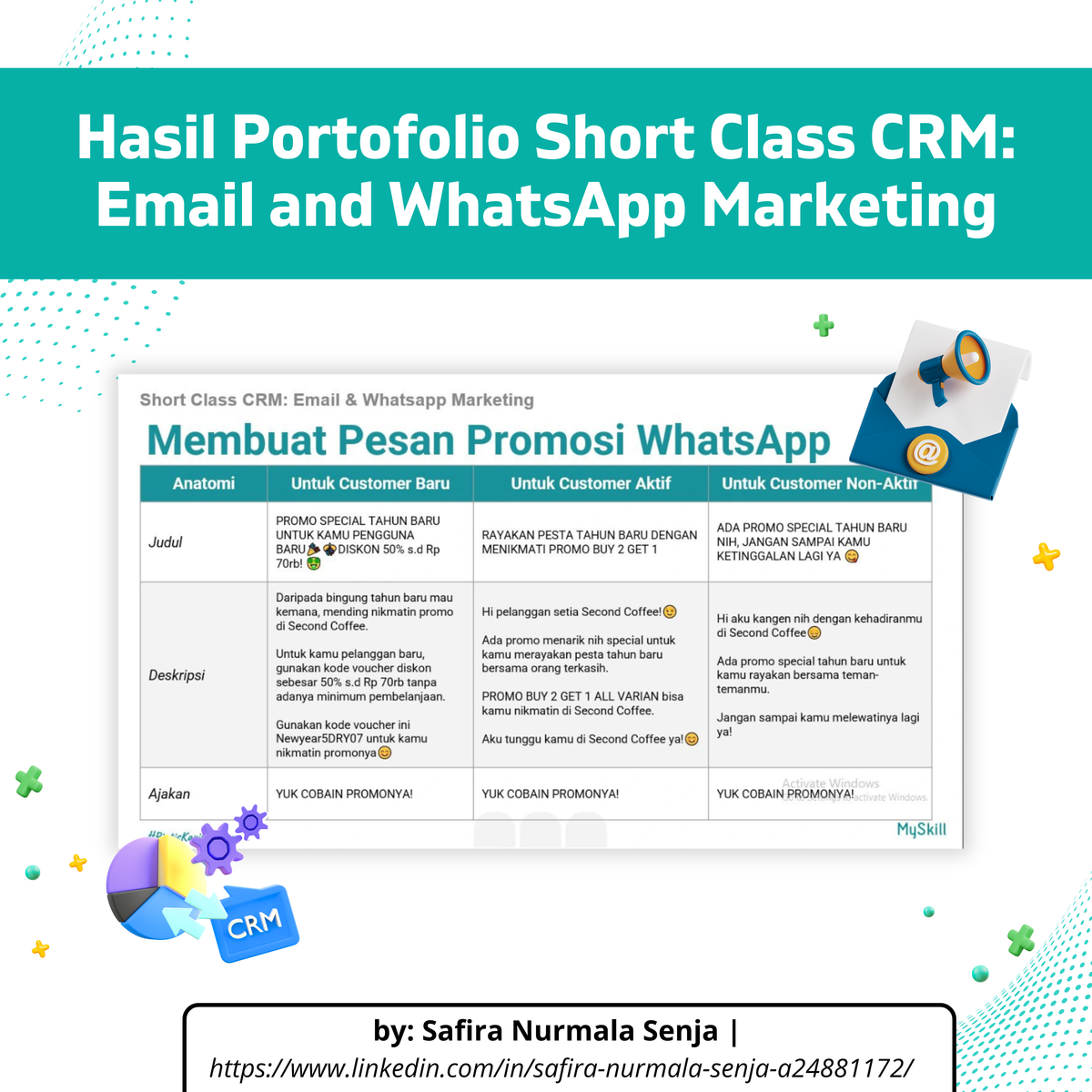 Dapatkan Portofolio Gratis