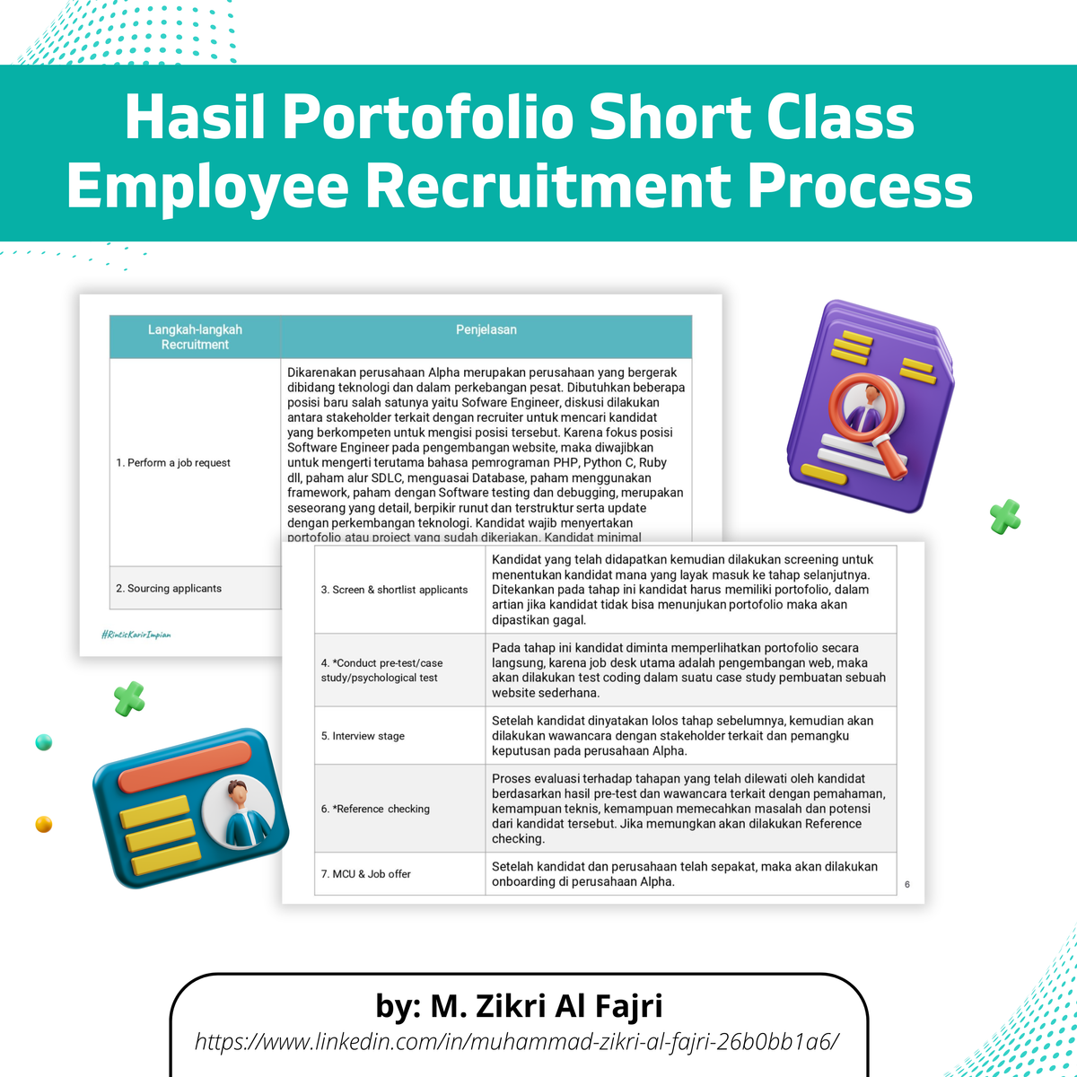 Dapatkan Portofolio Gratis