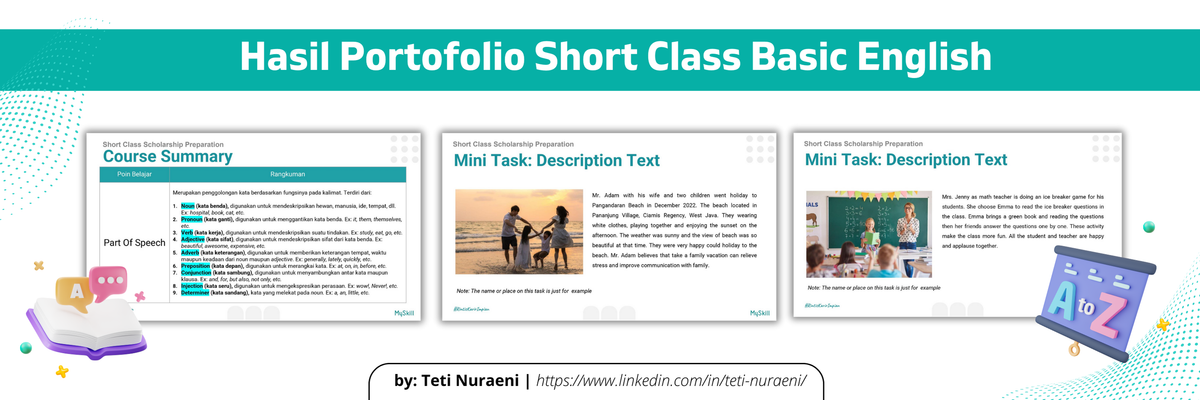 Dapatkan Portofolio Gratis