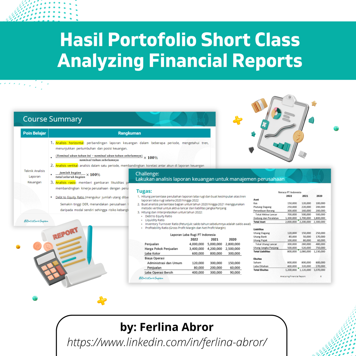 Dapatkan Portofolio Gratis