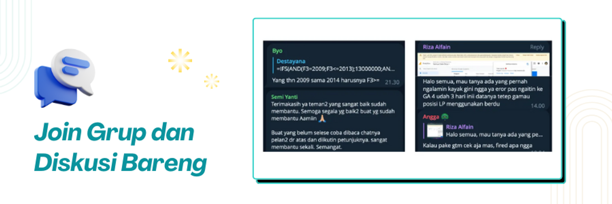 Join Grup & Diskusi Bareng