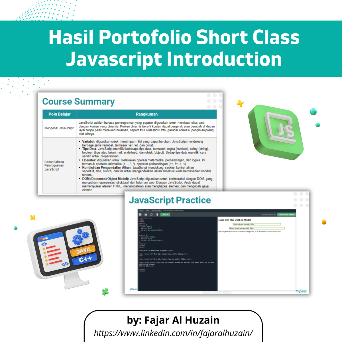 Dapatkan Portofolio Gratis