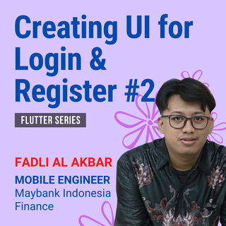 Creating UI for Login & Register #2