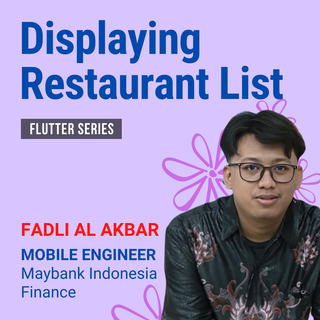 Displaying Restaurant List